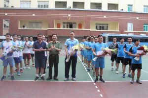 Trung đoàn 375, Bộ Tư lệnh Cảnh vệ giao lưu thể thao chào mừng kỷ niệm 73 năm Ngày truyền thống lực lượng Tham mưu Công an nhân dân