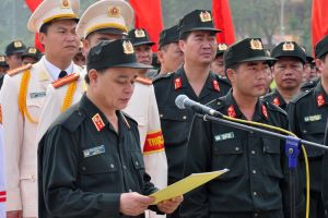 Bộ Tư lệnh Cảnh sát cơ động, Bộ Công an báo công dâng Bác  và dâng hoa tưởng niệm các Anh hùng liệt sỹ