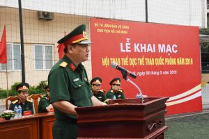 Bộ Tư lệnh Bảo vệ Lăng Chủ tịch Hồ Chí Minh  khai mạc Hội thao thể dục, thể thao năm 2019   