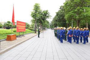 Đoàn 595 phát động thi đua cao điểm “Viết tiếp chiến công, hiệp đồng Quyết thắng” và ra quân tu bổ định kỳ năm 2019