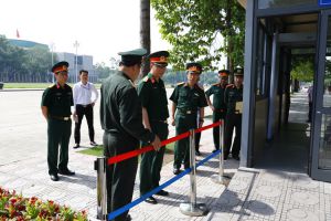 Ban Quản lý Lăng Chủ tịch Hồ Chí Minh kiểm tra kết quả thực hiện  kế hoạch tu bổ định kỳ năm 2019