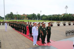 Tổng cục Hậu cần, Bộ Quốc phòng báo công dâng Bác