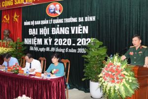 Đảng bộ Ban Quản lý Quảng trường Ba Đình tổ chức Đại hội đảng viên nhiệm kỳ 2020 - 2025