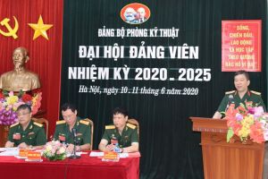 Đảng bộ Phòng Kỹ thuật tổ chức Đại hội đảng viên nhiệm kỳ 2020 - 2025