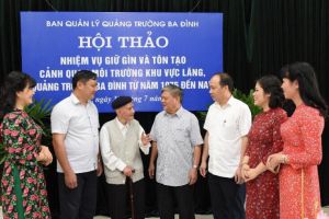Những kết quả nổi bật trong công tác cải cách hành chính tại Ban Quản lý Quảng trường Ba Đình