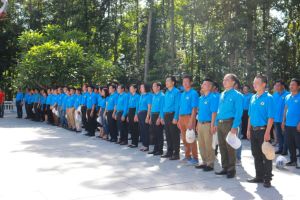 Liên đoàn Lao động Thành phố Hà Nội báo công dâng Bác