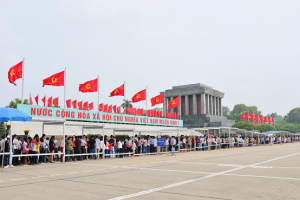 Nhìn lại hình ảnh từ những ngày xây dựng Lăng Chủ tịch Hồ Chí Minh