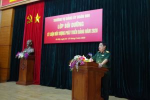 Tổ chức Lớp bồi dưỡng lý luận đối tượng phát triển Đảng năm 2020