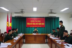 Đoàn 275 tổ chức Hội nghị tổng kết công tác Đảng, công tác chính trị năm 2020