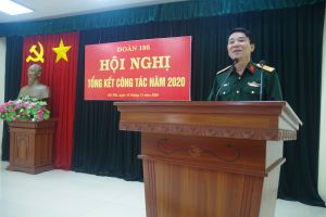 Đoàn 195 tổ chức Hội nghị tổng kết công tác năm 2020