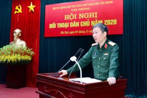 Cơ quan Văn phòng: Hội nghị đối thoại dân chủ năm 2020
