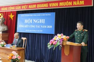 Trung tâm Khoa học, Công nghệ và Môi trường hoàn thành tốt nhiệm vụ năm 2020