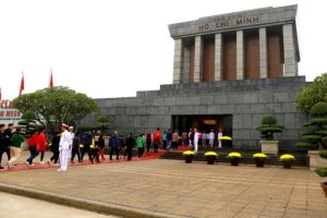 Ngày đầu năm 2020 tại Lăng Bác