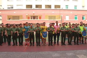 Trung đoàn 375 tham gia giao lưu bóng chuyền kỷ niệm 130 năm Ngày sinh Chủ tịch Hồ Chí Minh