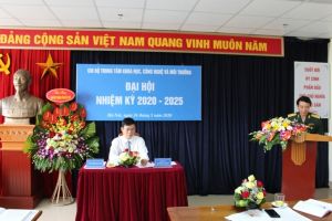 Chi bộ cơ sở Trung tâm Khoa học, Công nghệ và Môi trường tổ chức Đại hội Chi bộ nhiệm kỳ 2020-2025