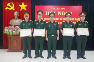 Đoàn 195 tổ chức Hội nghị đối thoại dân chủ 6 tháng đầu năm 2020