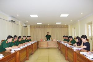 Hội nghị giao ban công tác Đảng, công tác chính trị tháng 7 năm 2020