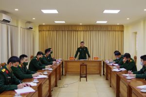 Bộ Tư lệnh Bảo vệ Lăng Chủ tịch Hồ Chí Minh tổ chức Hội nghị giao ban CTĐ, CTCT tháng 02 năm 2021