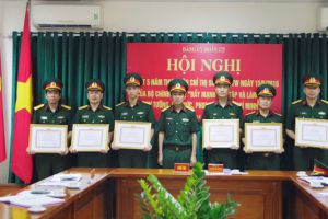 Đảng ủy Đoàn 275 sơ kết 5 năm thực hiện Chỉ thị số 05 của Bộ Chính trị