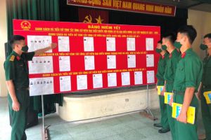 Cán bộ, nhân viên, chiến sỹ Đoàn 275 hướng đến  ngày hội của toàn dân