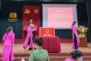 Cán bộ, chiến sỹ Trung đoàn 375 thực hiện tốt công tác tổ chức bầu cử đại biểu Quốc hội khóa XV và đại biểu Hội đồng nhân dân các cấp nhiệm kỳ 2021 - 2026