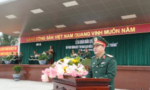 Lễ ra quân huấn luyện năm 2025 và phát động đợt thi đua cao điểm “Thần tốc - Quyết thắng”