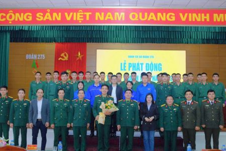 Lễ phát động Tháng Thanh niên năm 2025 tại Đoàn cơ sở 275
