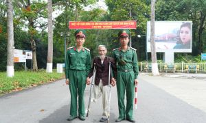 Hành trình về nguồn của người lính “thế hệ Bác Hồ”