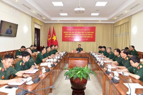 Hội nghị toàn quốc nghiên cứu, học tập và triển khai thực hiện Nghị quyết Hội nghị lần thứ hai Ban Chấp hành Trung ương Đảng khóa XIV