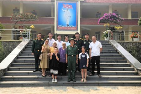  Đoàn 285 đón tiếp thân nhân chiến sĩ mới nhập ngũ năm 2026