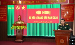 Đoàn 285 sơ kết nhiệm vụ 6 tháng đầu năm 2026