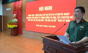 Đoàn 275 tổ chức sinh hoạt chính trị, chỉnh huấn và quán triệt,  triển khai các Chỉ thị của Quân ủy Trung ương, Bộ Quốc phòng