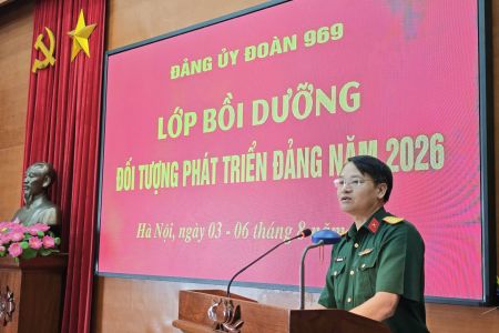 Khai mạc Lớp bồi dưỡng đối tượng phát triển Đảng năm 2026